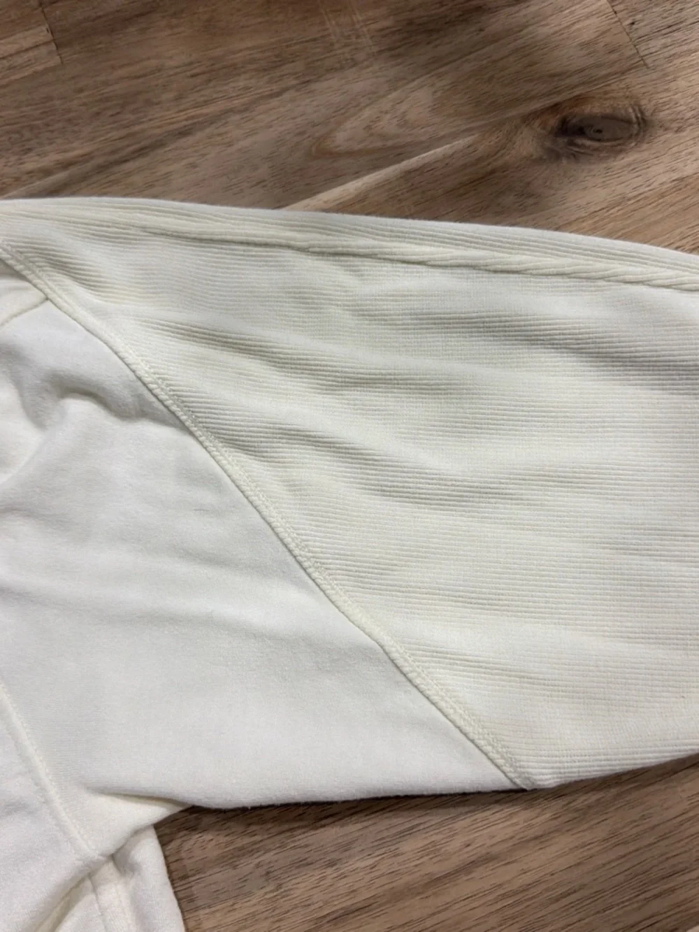 lululemon athletica Cream Long-Sleeve Crew Sweatshirt